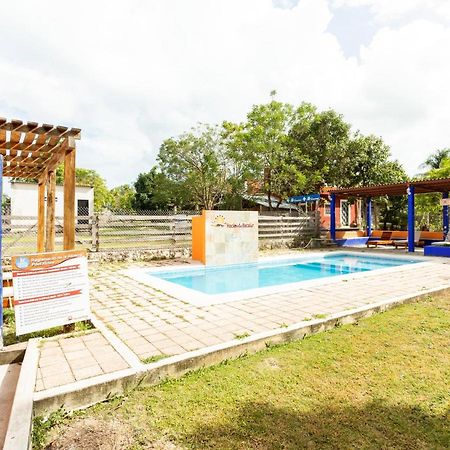 Hotel Hacienda Бакалар Екстериор снимка