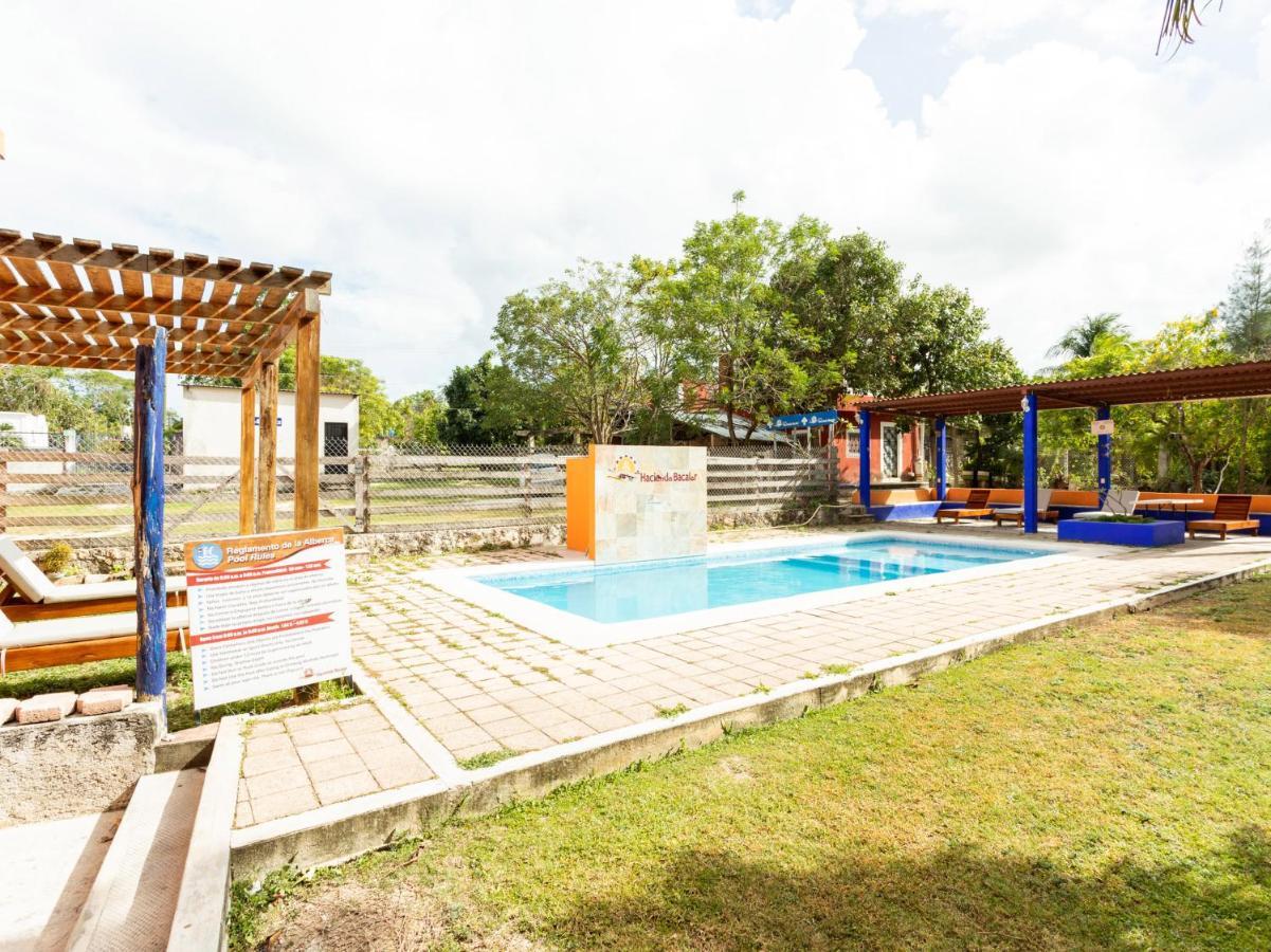 Hotel Hacienda Бакалар Екстериор снимка